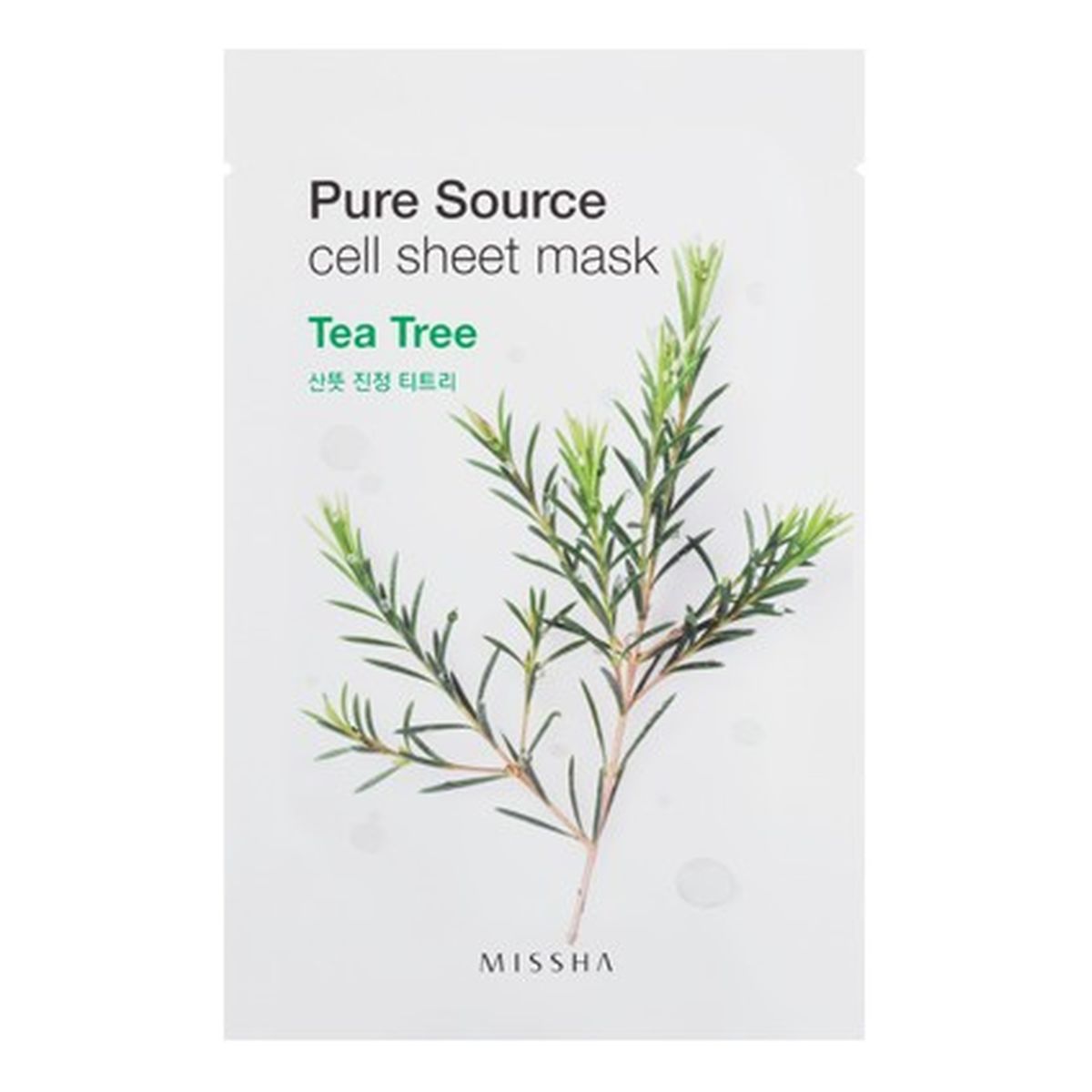 Missha Pure Source Cell Sheet Mask Maseczka w płachcie z ekstraktem z drzewa herbacianego 21g