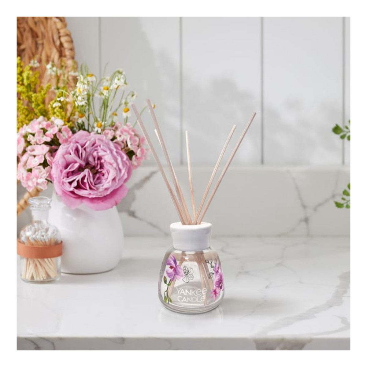Yankee Candle Reed Diffuser Pałeczki zapachowe Wild Orchid 100ml