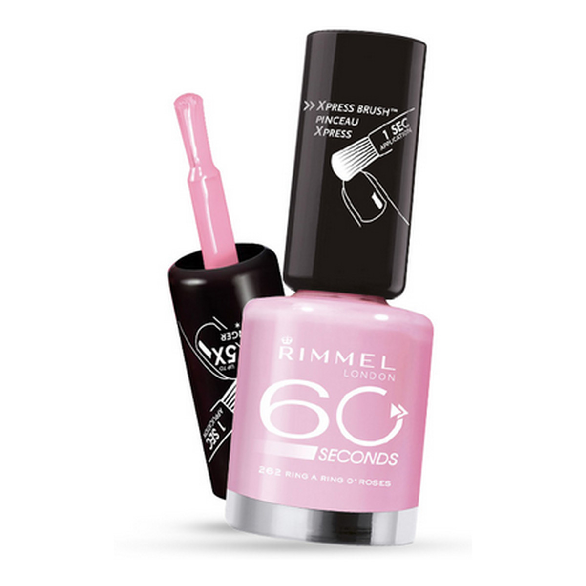 Rimmel 60 Seconds Szybkoschnący Lakier Do Paznokci 8ml