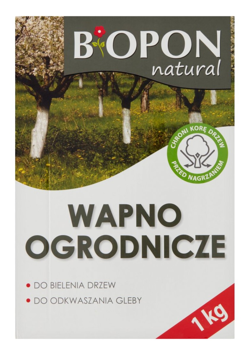Wapno do bielenia i odkwaszania gleby