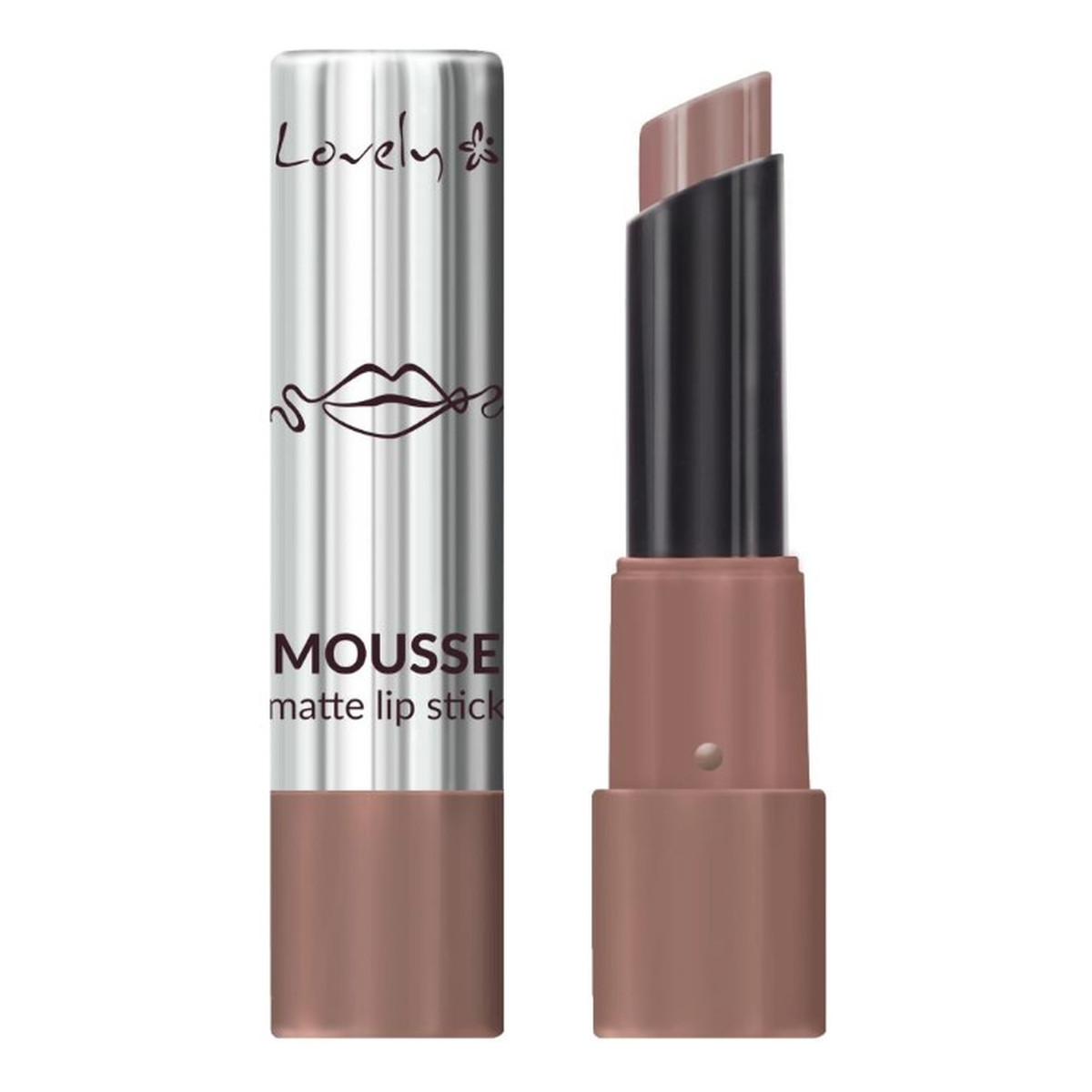 Lovely MOUSSE MATTE LIPSTICK Matowa Pomadka Do Ust Z Formułą Długotrwałą