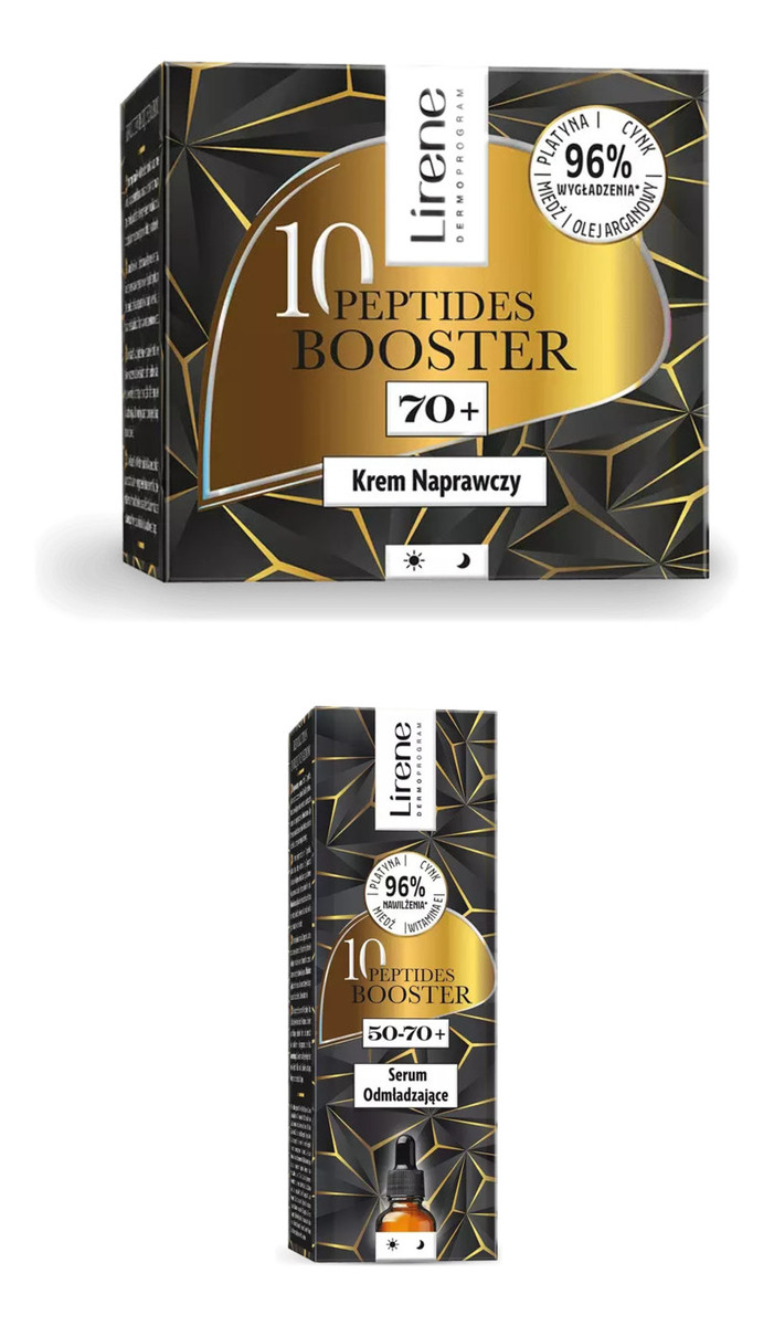 Krem naprawczy 70+ 50ml + Serum odmładzające 30ml