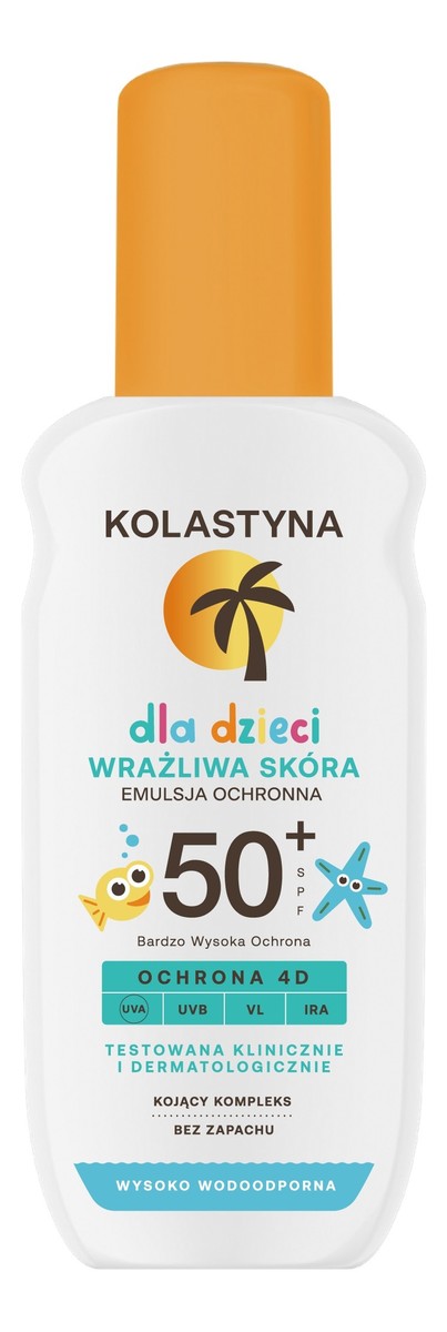 spray wrażliwa dzieci spf50+ new