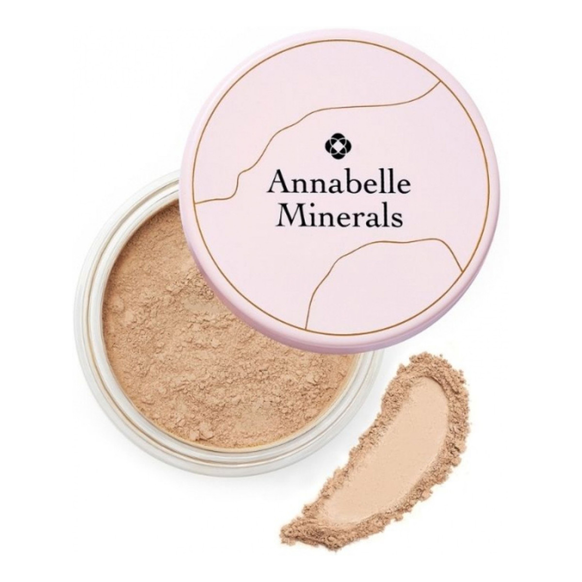 Annabelle Minerals Podkład mineralny rozświetlający 10g