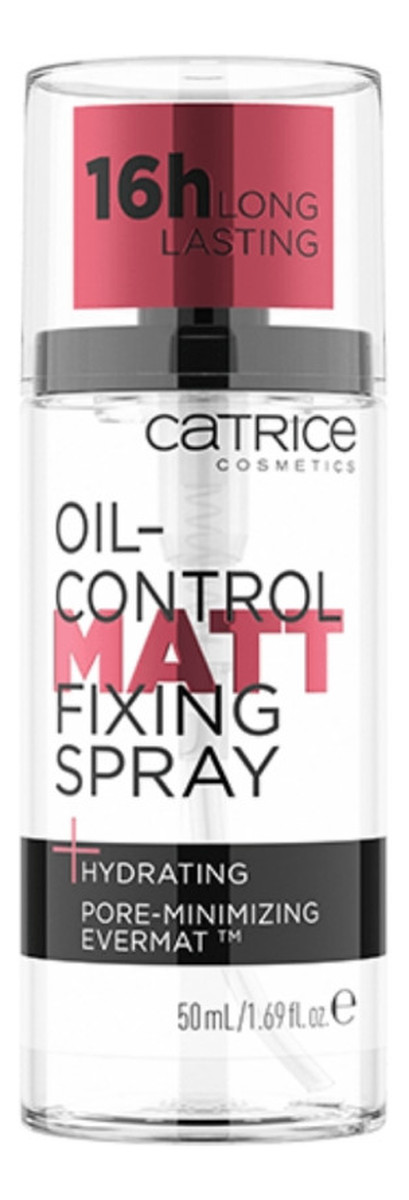 Oil-Control Matt Fixing Spray, Utrwalacz makijażu