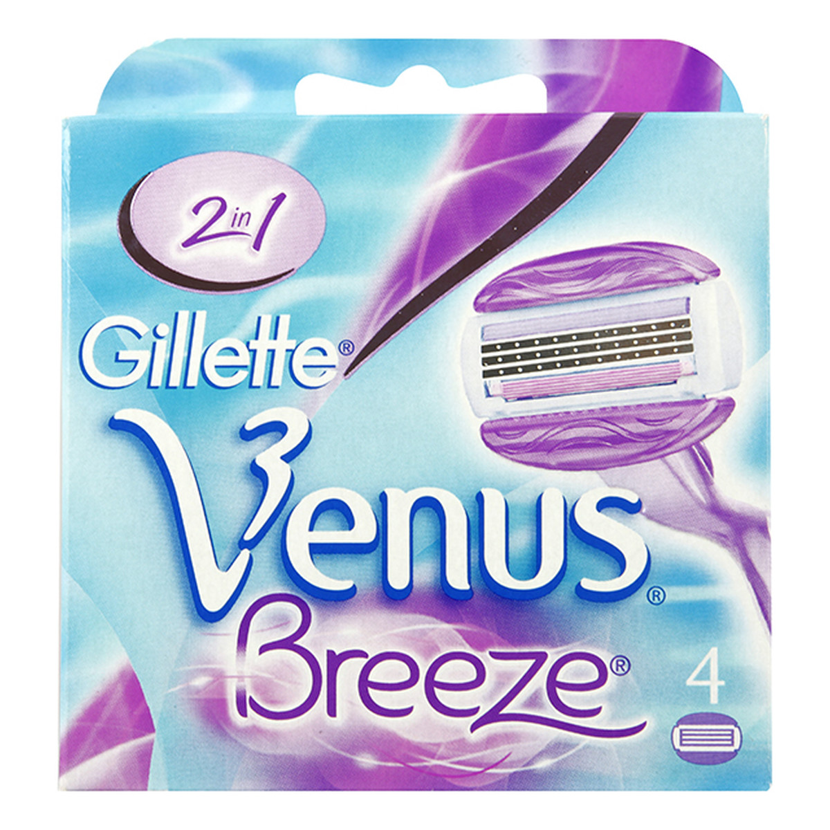 Gillette Venus Breeze Wkłady Do Maszynki 4szt.