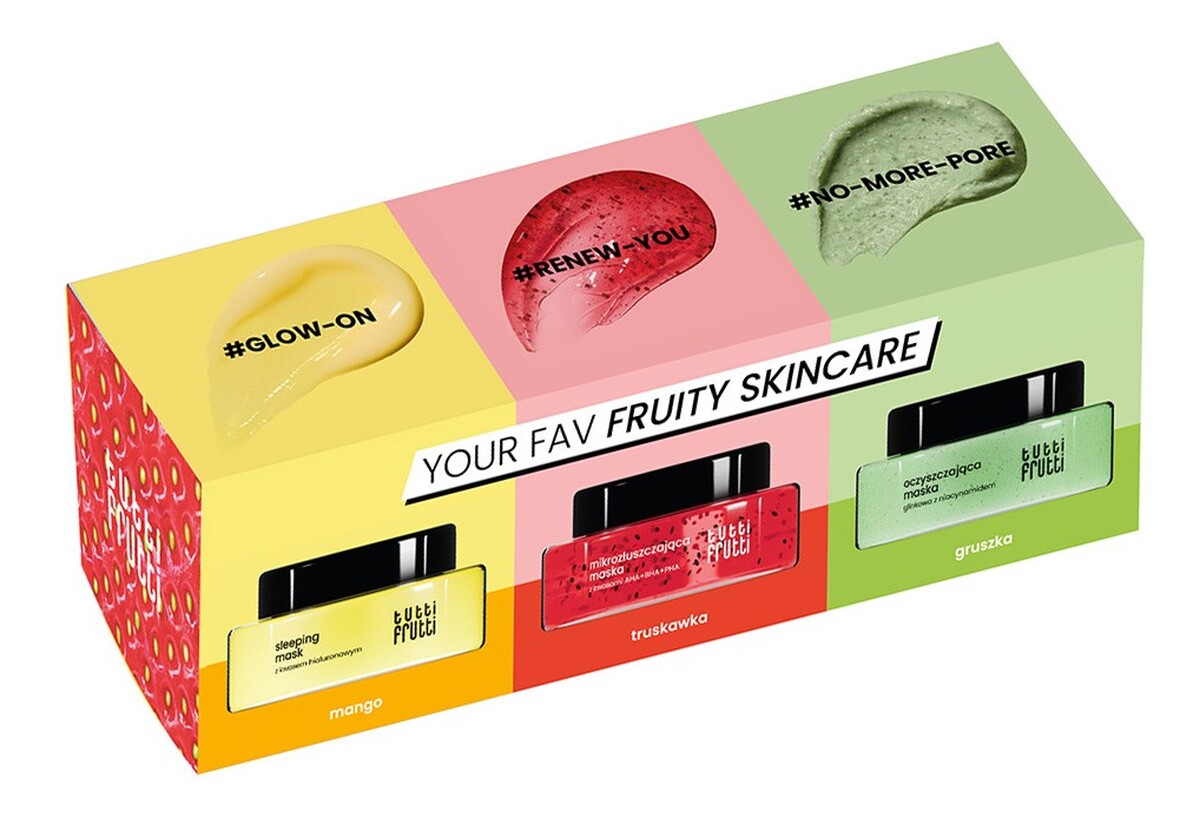 Zestaw Prezentowy Your Fav Skincare (3 x maseczki do pielęgnacji twarzy)