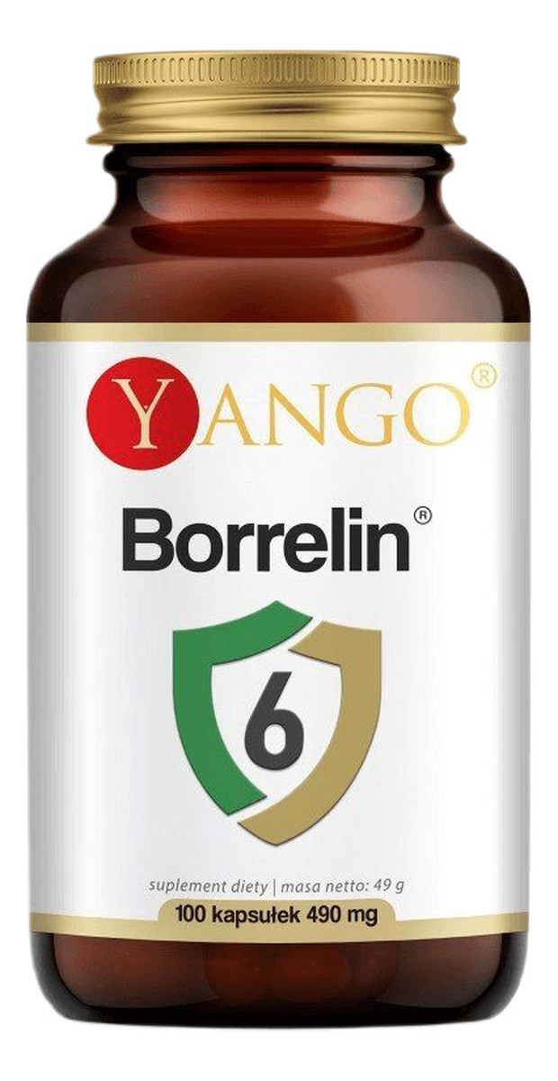 Borrelin 6 suplement diety 100 kapsułek