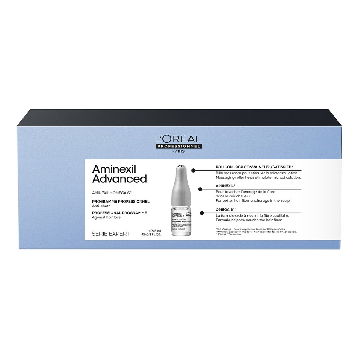 L'Oreal Paris Serie expert aminexil advanced zaawansowana kuracja przeciw wypadaniu włosów 42x6ml 252ml