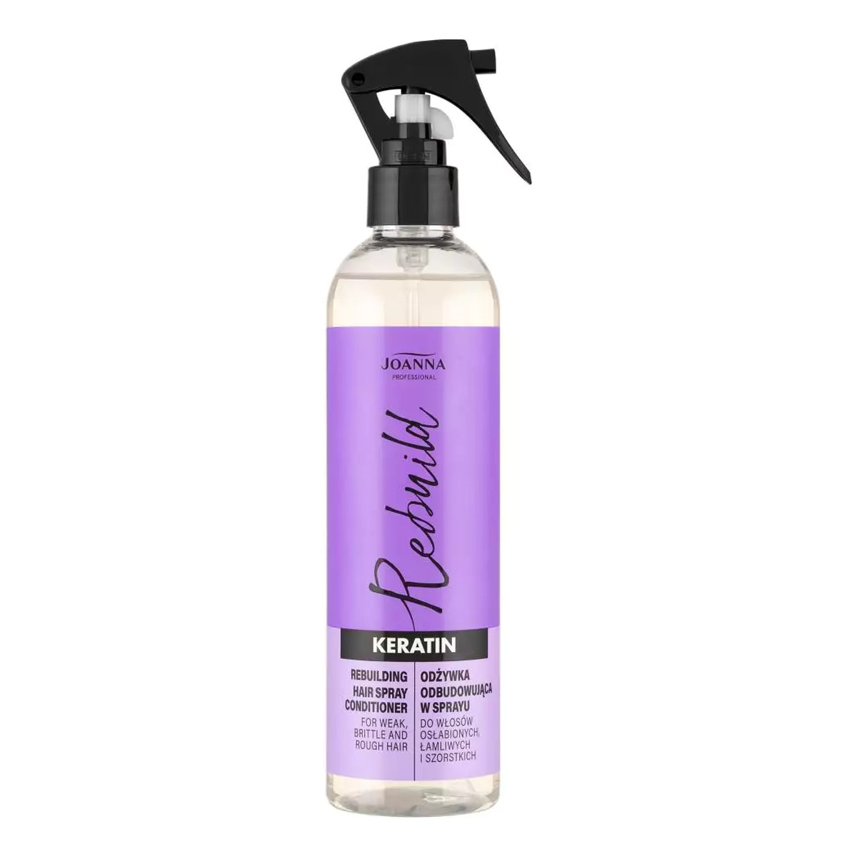 Joanna Professional Rebuilding Odżywka Spray Do Włosów Odbudowująca z Keratyną 300ml