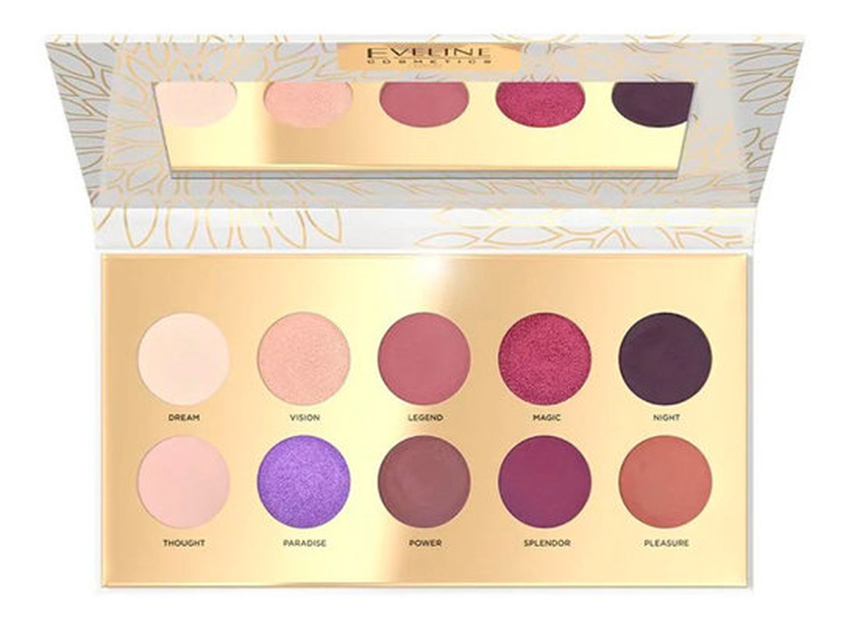 Zestaw paleta 10 cieni do powiek Fantasy