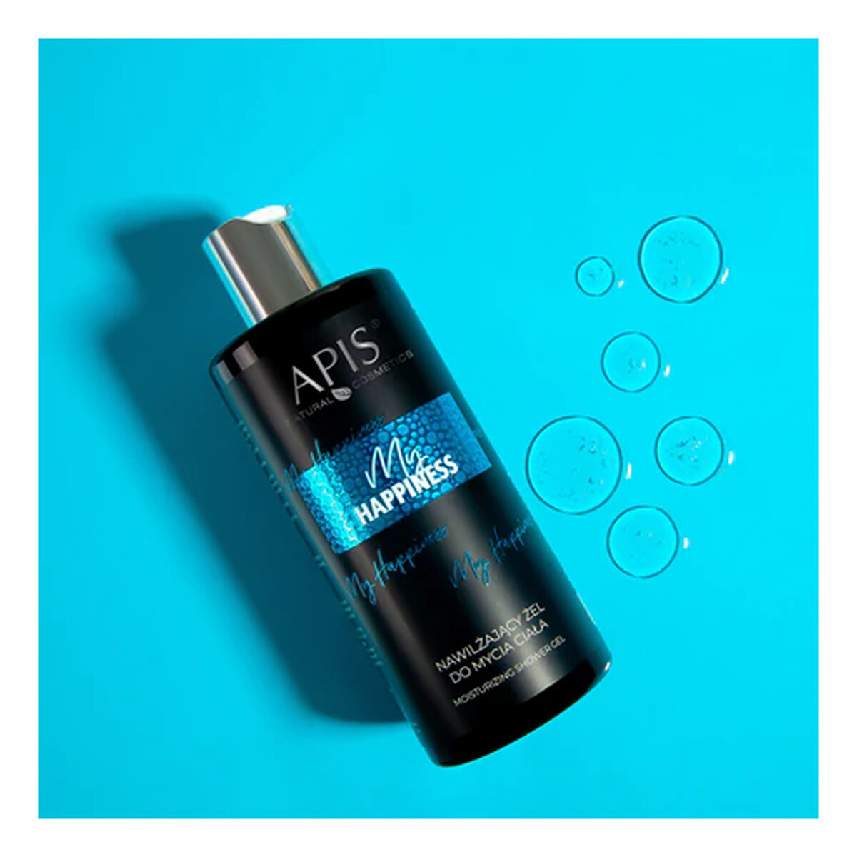 Apis My Happiness Nawilżający balsam do ciała i dłoni 300ml + Mgiełka do ciała włosów 150ml + Żel pod prysznic 300ml