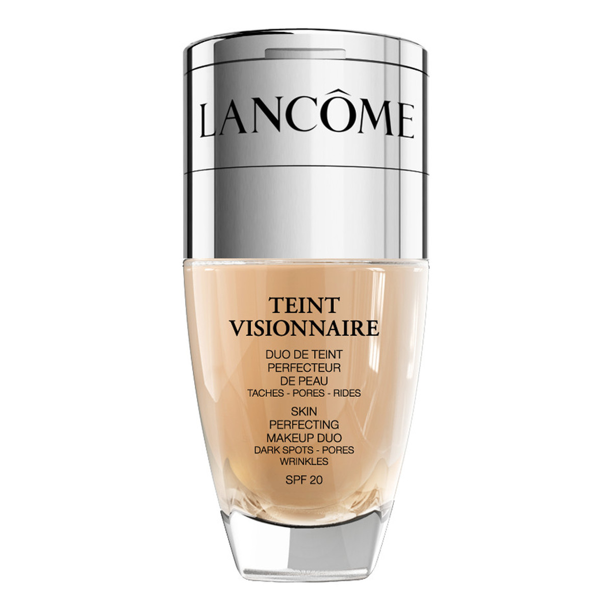 Lancome Teint Visionnaire Podkład Ujednolicający duet Makijażowy Przebarwienia Pory Zmarszczki SPF20 30ml