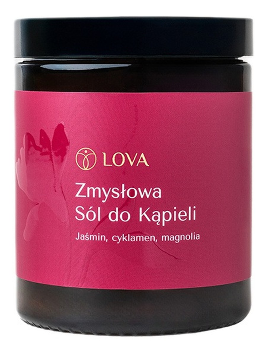 Zmysłowa sól do kąpieli jaśmin cyklamen magnolia