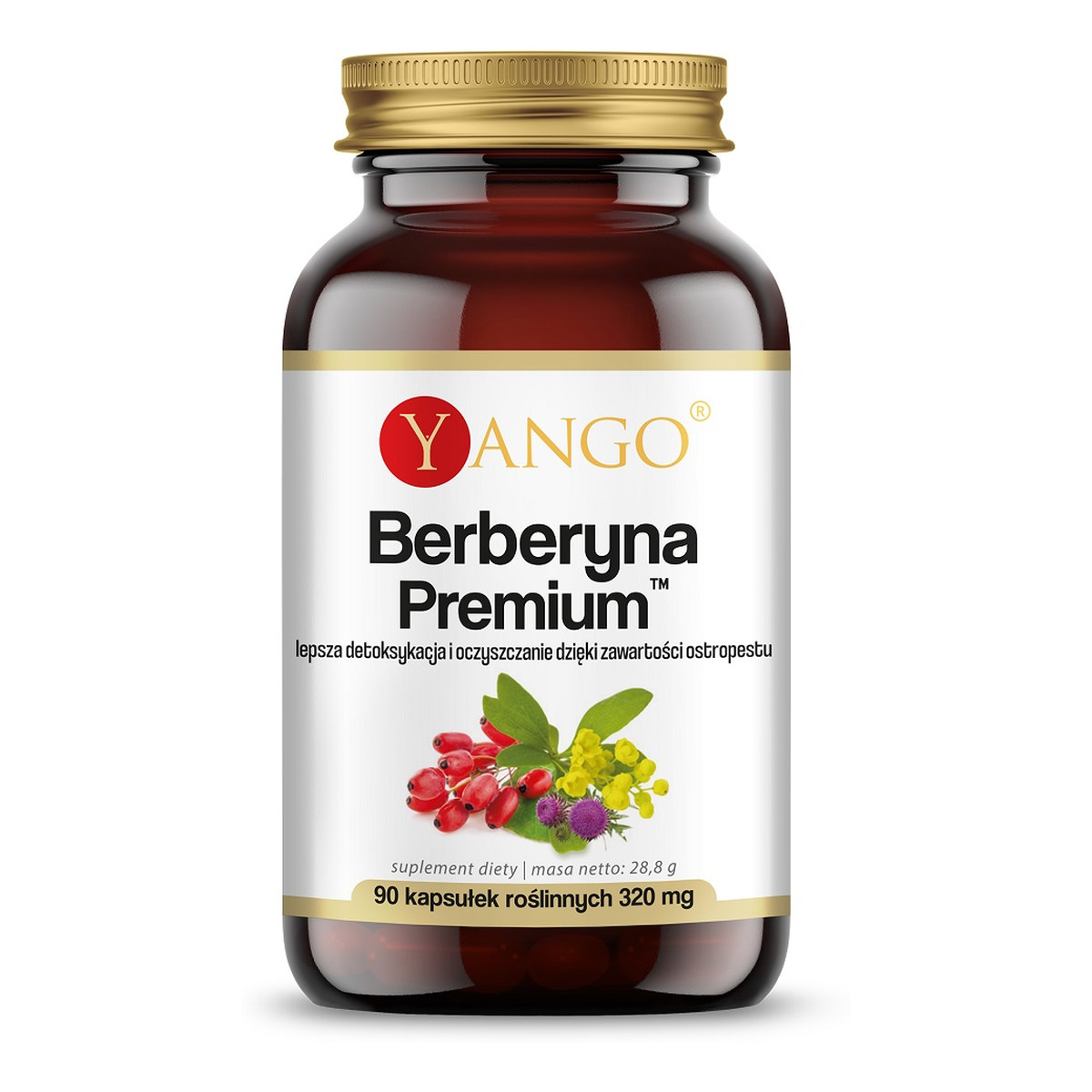 Yango Berberyna premium suplement diety 90 kapsułek