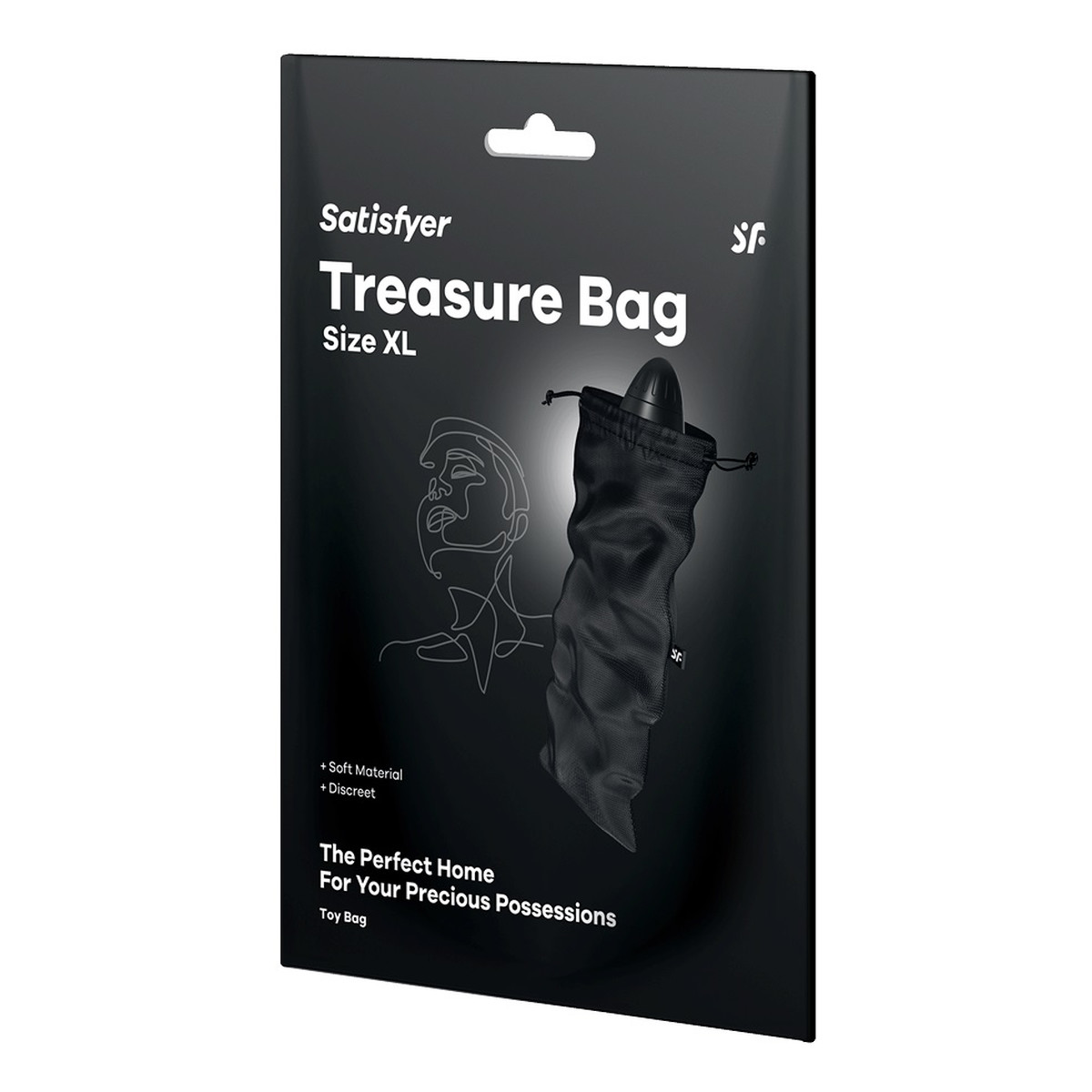 Satisfyer Treasure bag torba do przechowywania gadżetów xl black