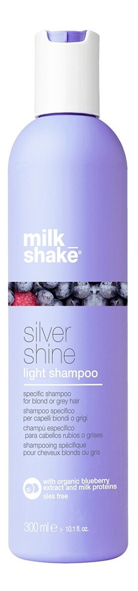 Silver shine light shampoo szampon redukujący żółte refleksy do włosów siwych i rozjaśnianych