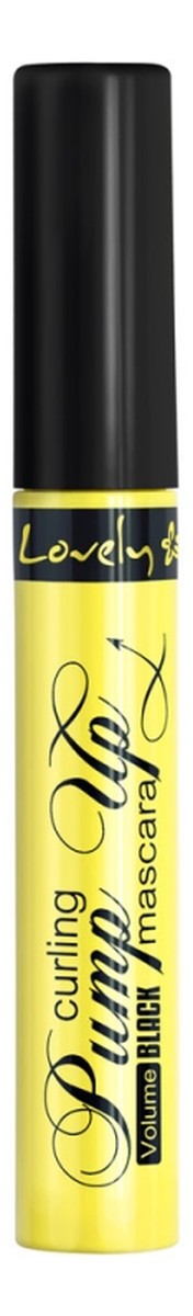 Curling volume mascara pogrubiający tusz do rzęs deep black