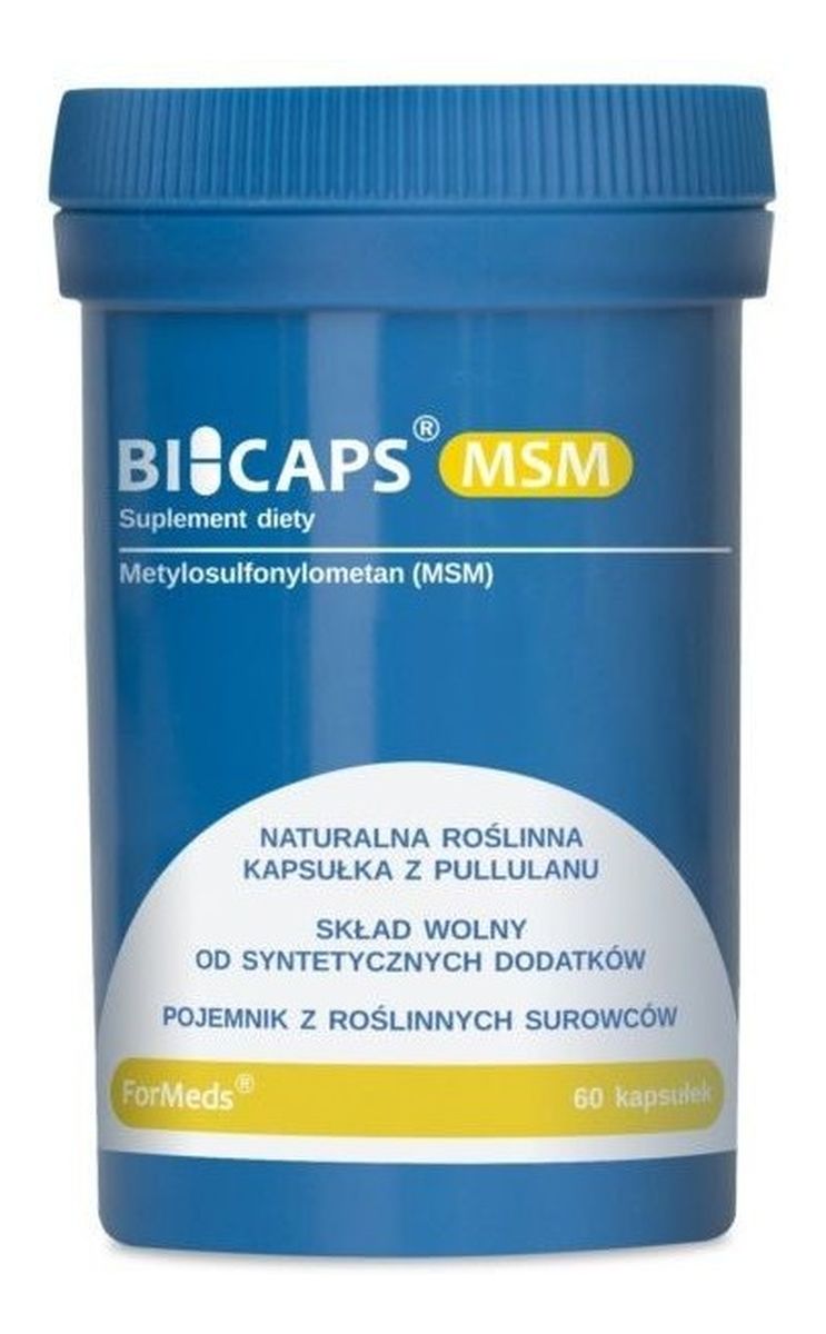 MSM suplement diety 60 Kapsułek