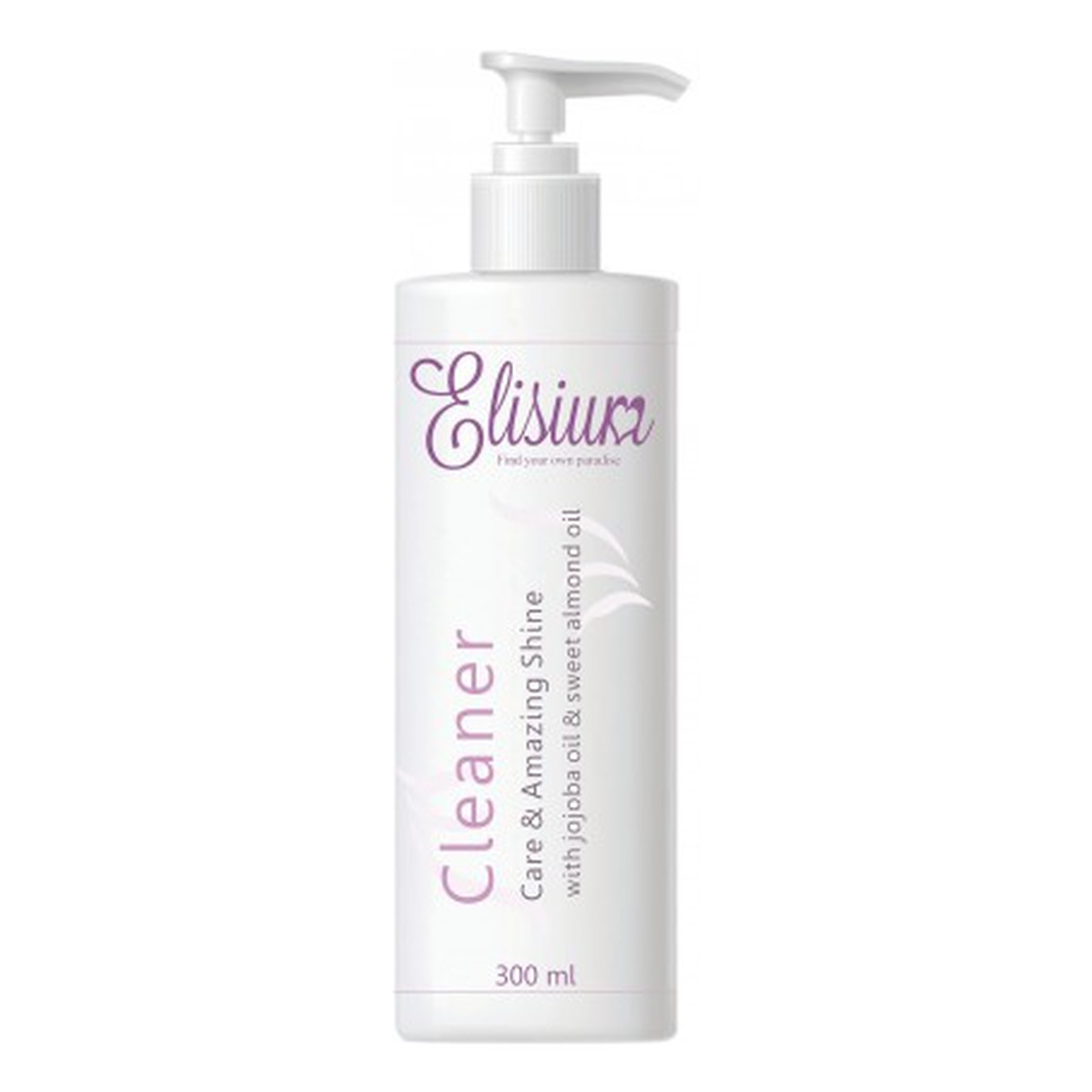 Elisium Cleaner care & amazing shine płyn do odtłuszczania paznokci z olejkiem jojoba i olejkiem migdałowym 300ml