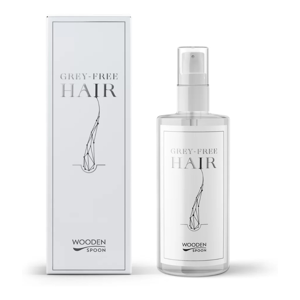 Wooden Spoon Grey-Free Hair Spray Serum przeciwko siwym włosom 100ml