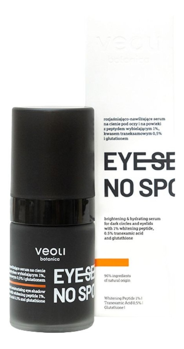 Serum na cienie pod oczy i na powieki