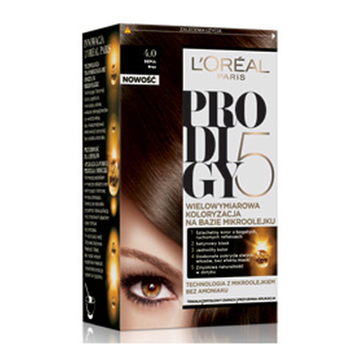 Loreal Prodigy5 Farba Do Włosów Bez Amoniaku