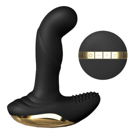 P-finger masażer prostaty i pochwy black
