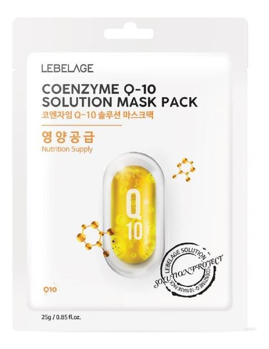 Maseczka w płachcie coenzyme q10