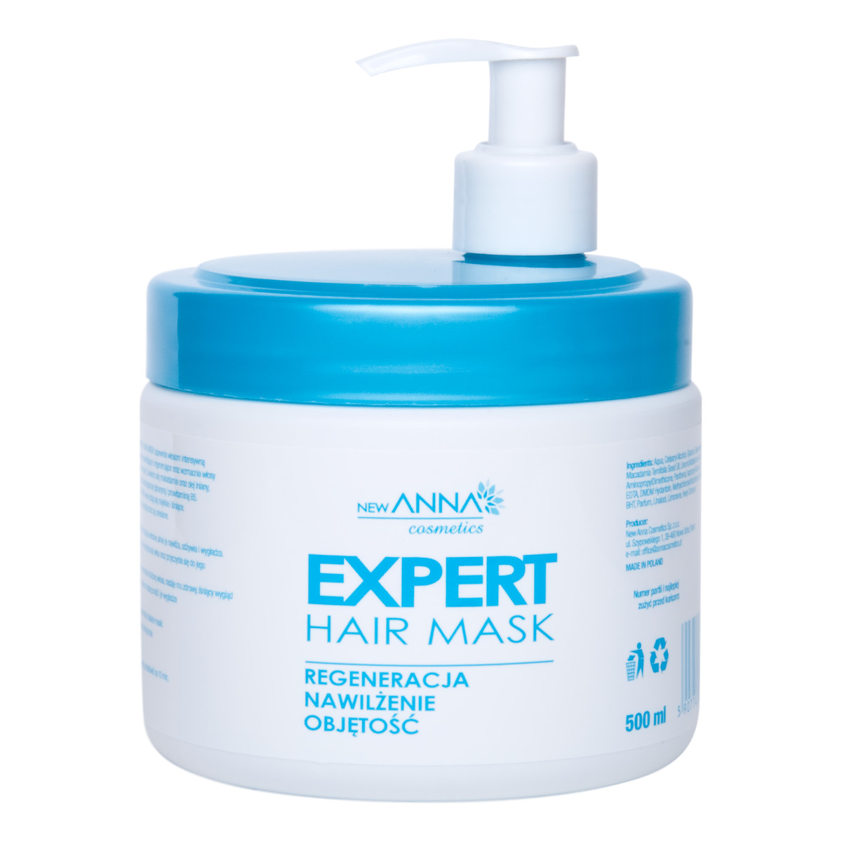 Anna Cosmetics Expert Hair Mask Maska Do Włosów 500ml