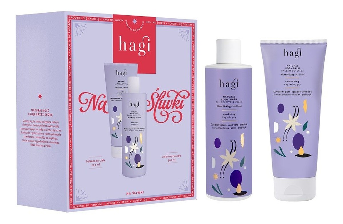 Zestaw balsam do ciała 200ml + żel do mycia ciała 300ml