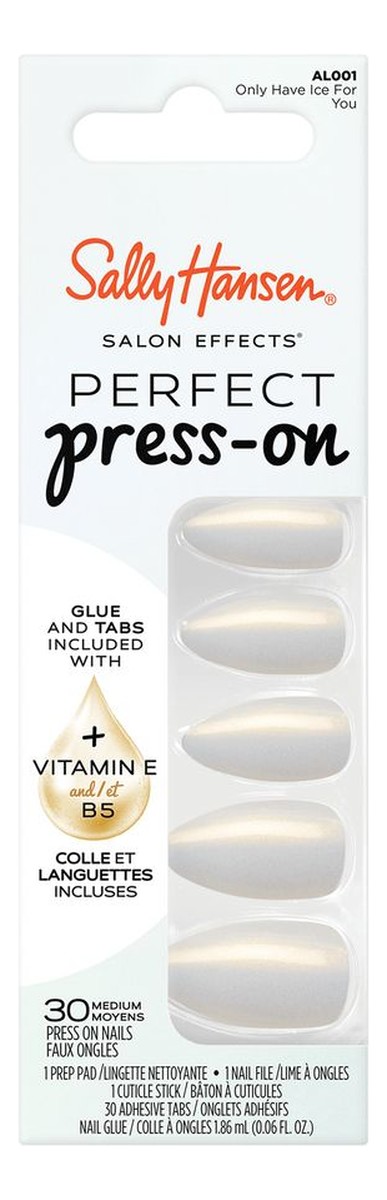 Sztuczne paznokcie 001 Only Have Ice For You 30szt