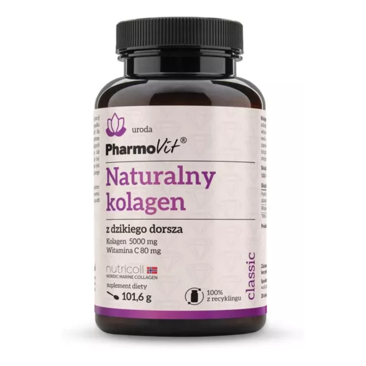 Pharmovit Naturalny Kolagen Z Dzikiego Dorsza suplement diety 101,6 g