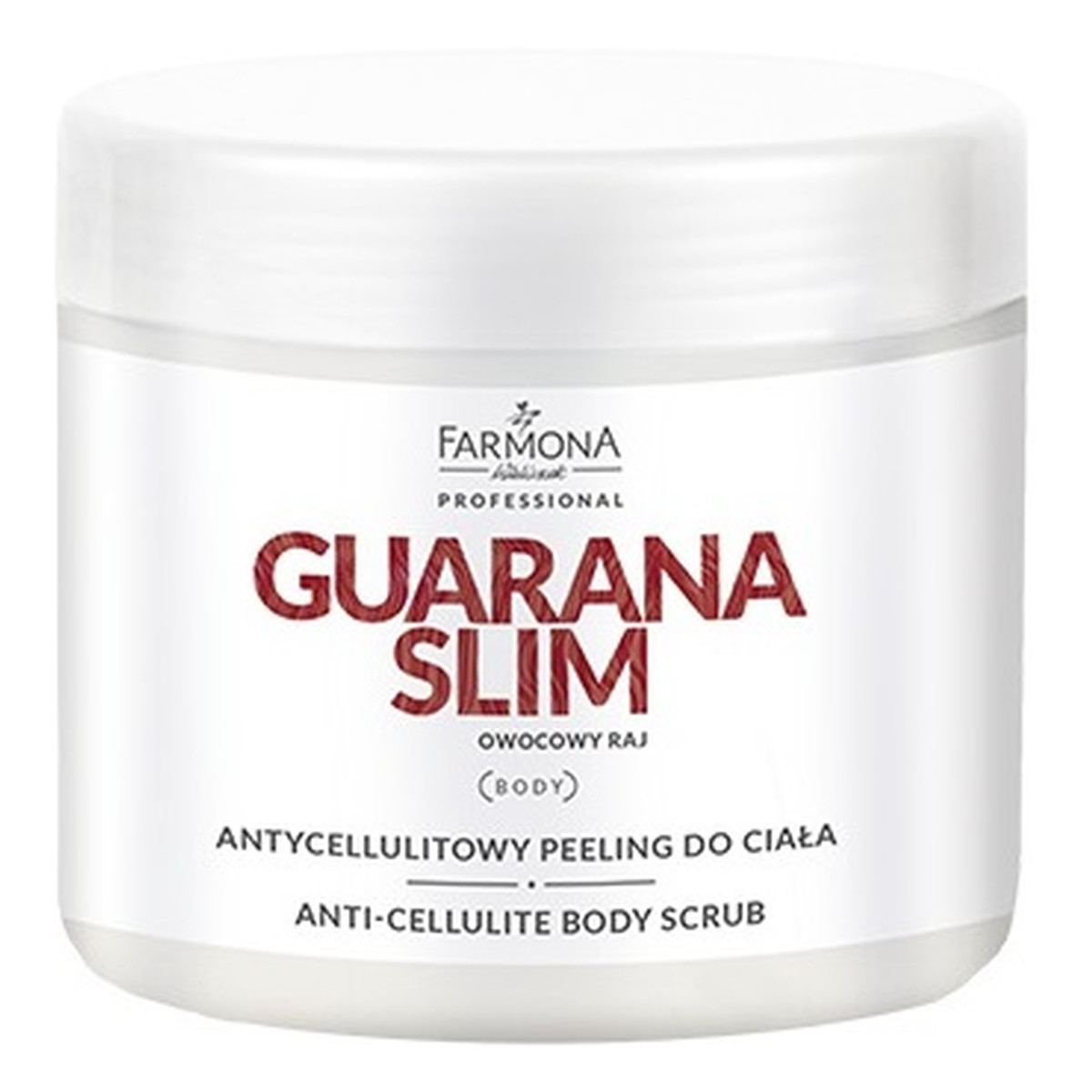 Farmona Professional Guarana slim antycellulitowy peeling do ciała 600g