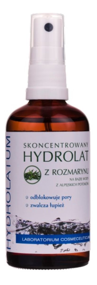 Hydrolat - Skoncentrowany Hydrolat z Rozmarynu