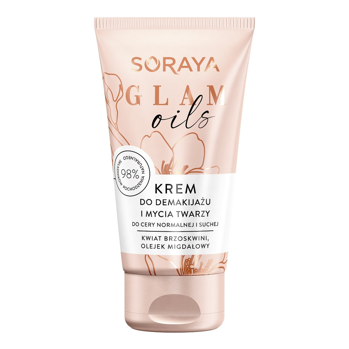 Soraya Glam Oils Krem do demakijażu i mycia twarzy 125ml