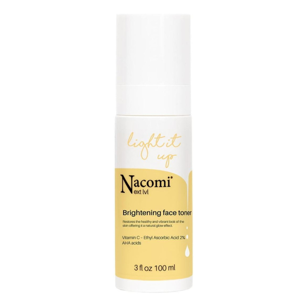 Nacomi Next Level Tonik rozświetlający do twarzy 100ml