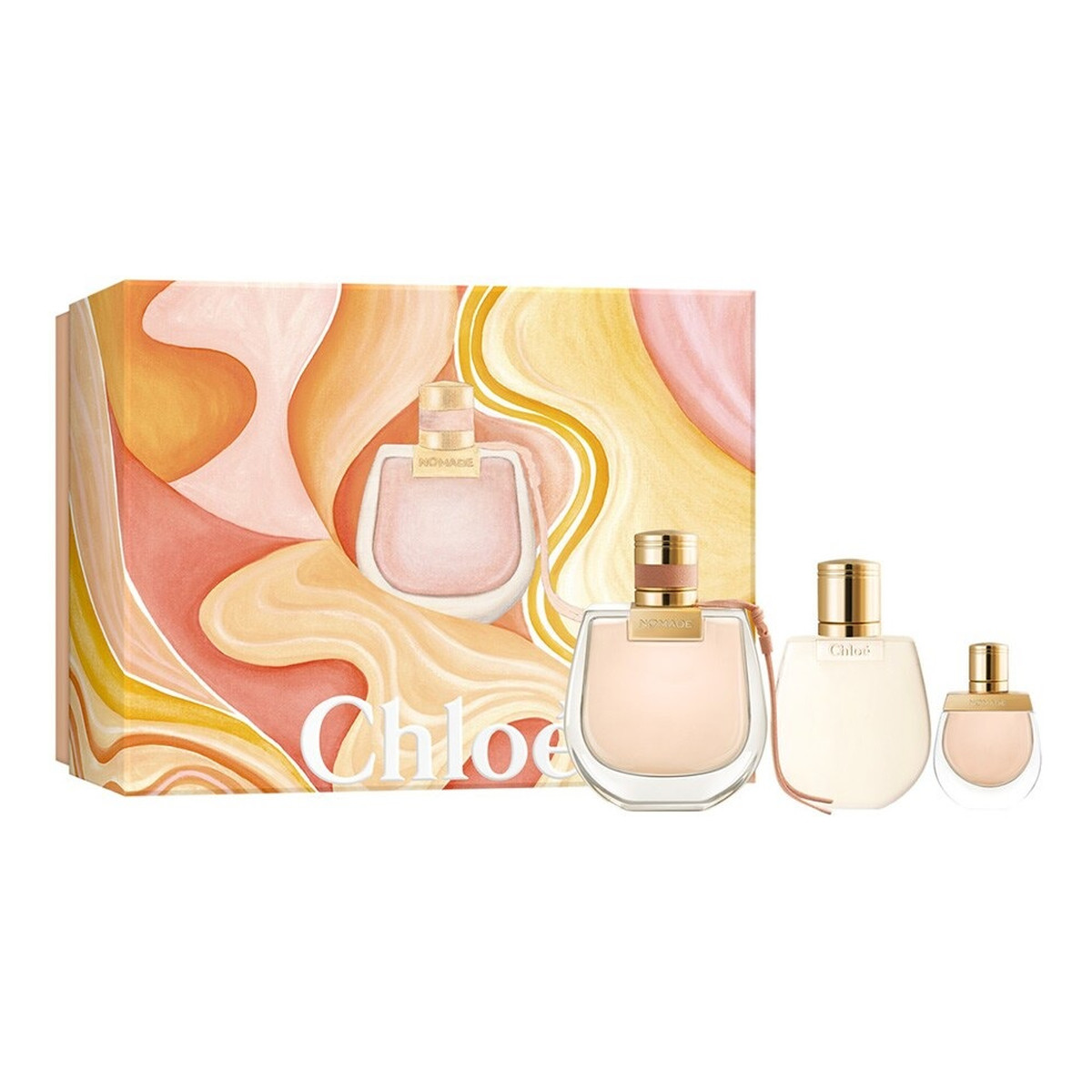 Chloe Nomade Zestaw woda perfumowana spray 75ml + balsam do ciała 100ml + woda perfumowana 5ml