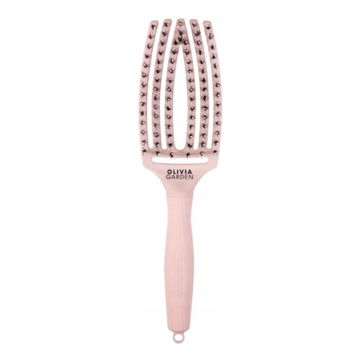 Olivia Garden Fingerbrush Szczotka do rozczesywania Pastel Pink Medium