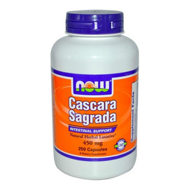 Cascara sagrada 450mg suplement diety 250 kapsułek