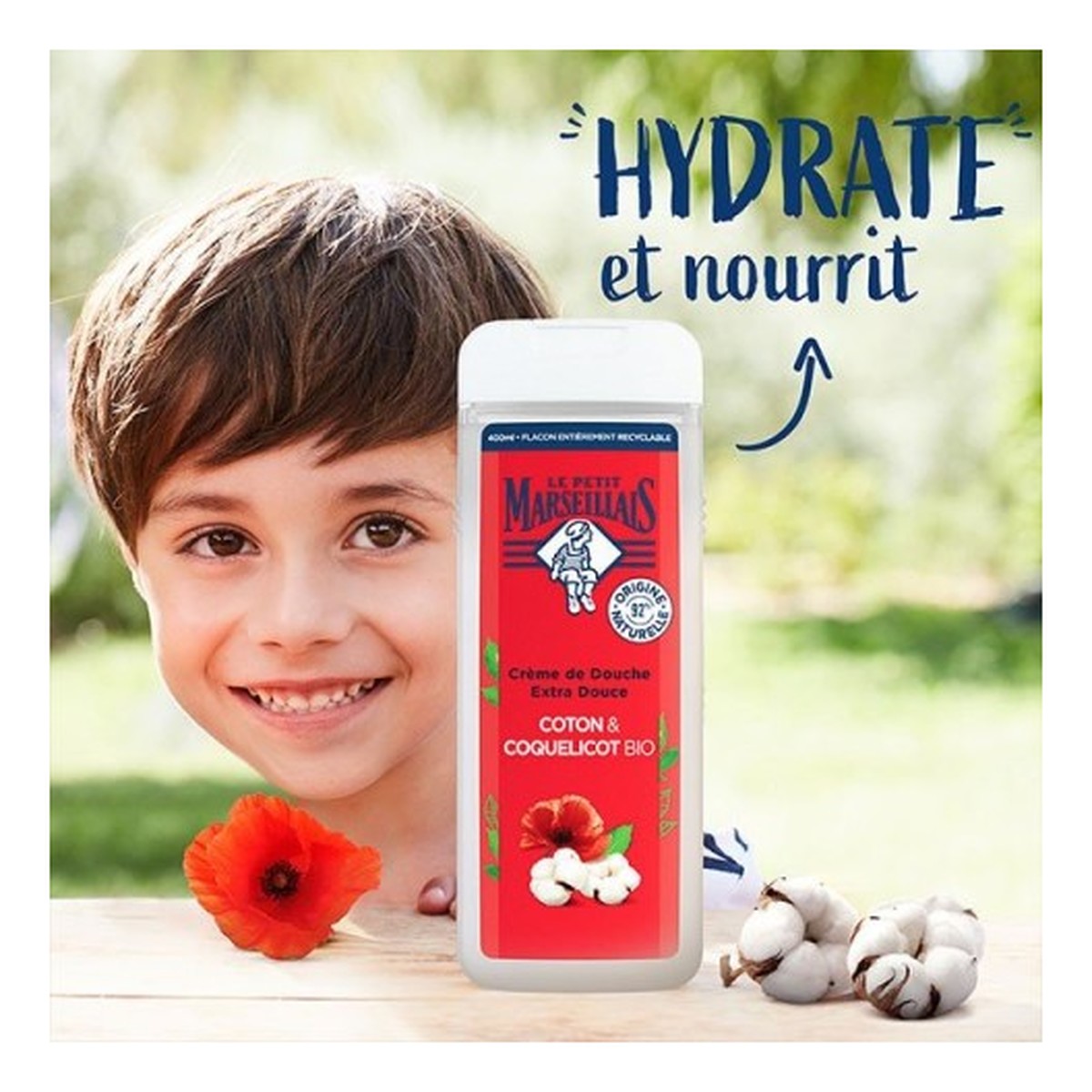 Żel pod prysznic Bio Mak & Bawełna