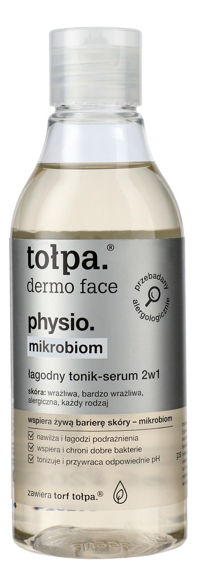 Dermo face physio mikrobiom łagodny tonik-serum 2w1