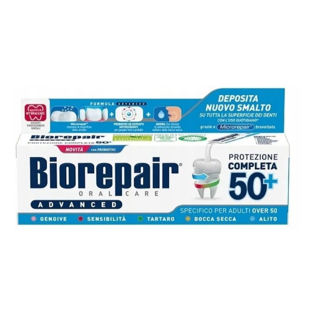 Biorepair Advanced Adulti 50+ Pasta do zębów 75ml