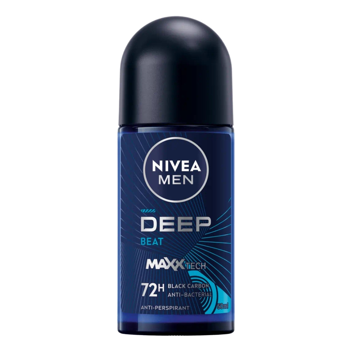 Nivea Men deep black carbon beat antyperspirant w kulce z aktywnym węglem 50ml