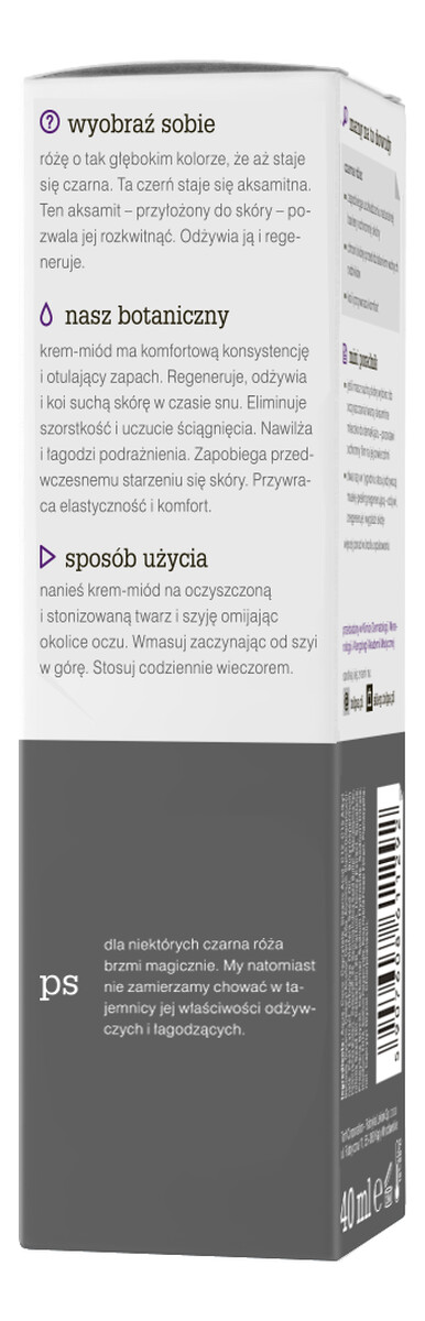 Odżywczy Krem-Miód Regenerujący Na Noc