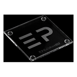 Szklana podkładka do mieszania kolorów hybryd, żeli, pigmentów i farb