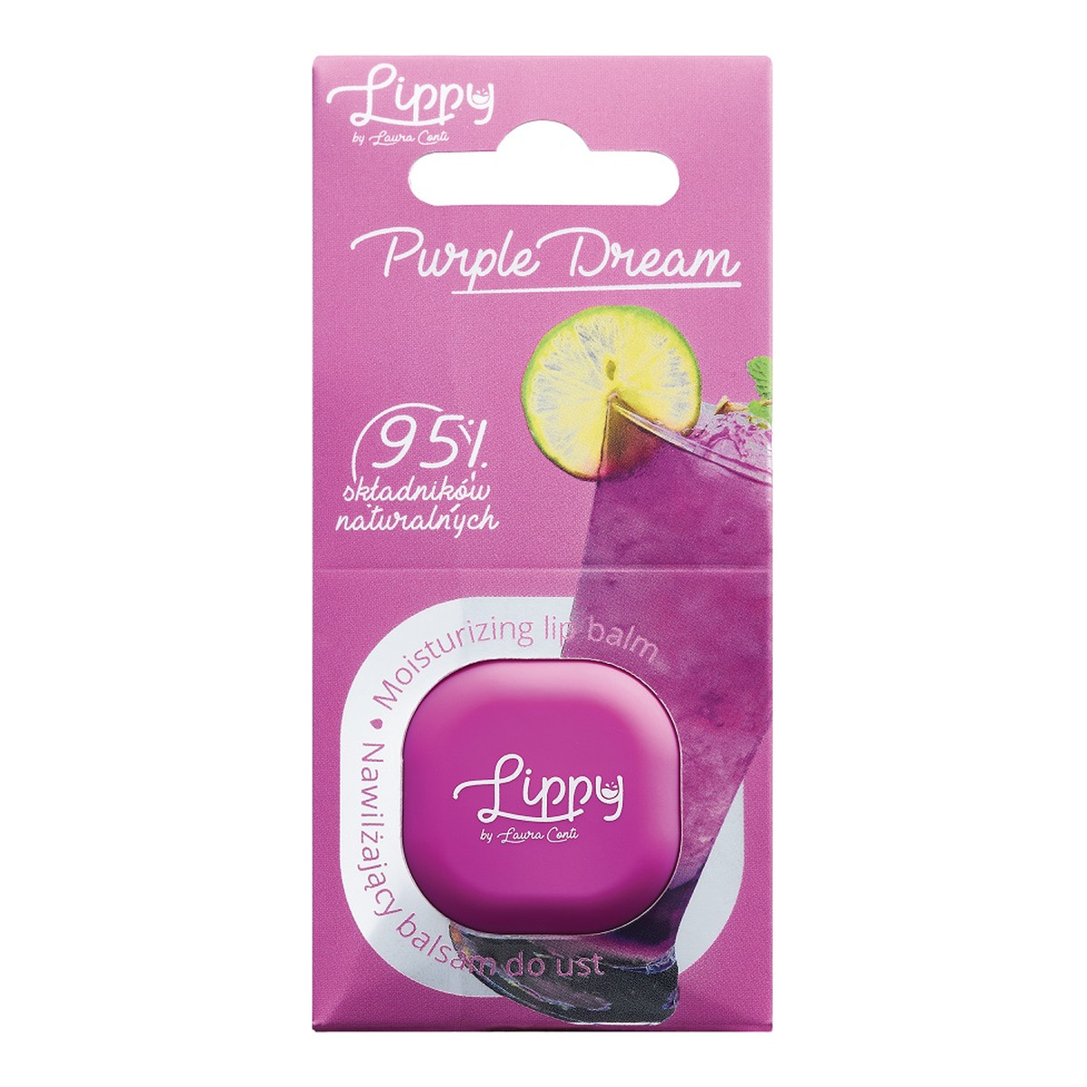 Laura Conti Lippy Balsam do ust purple dream 6,2 g 6.2g