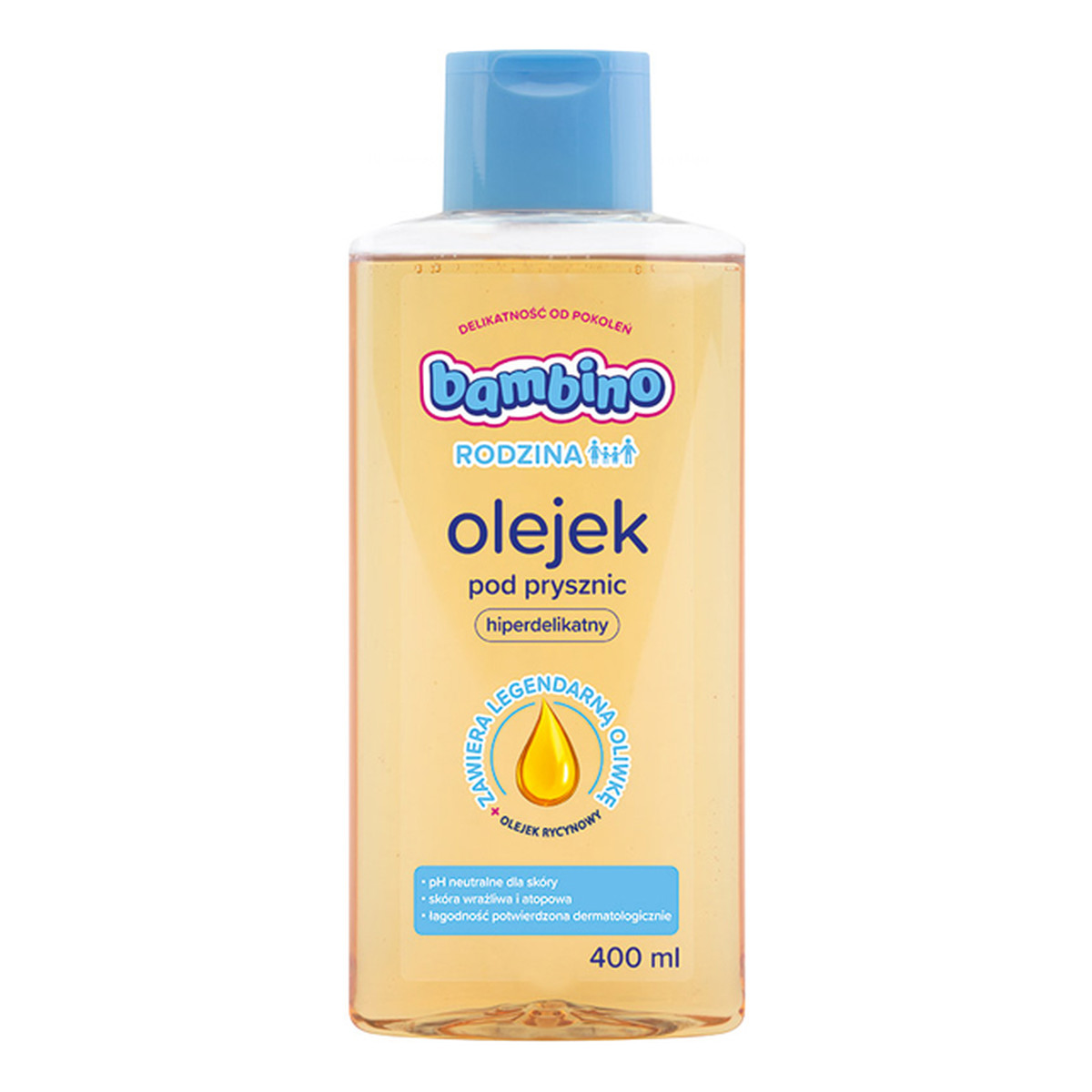 Bambino Rodzina hipoalergiczny olejek pod prysznic 400ml