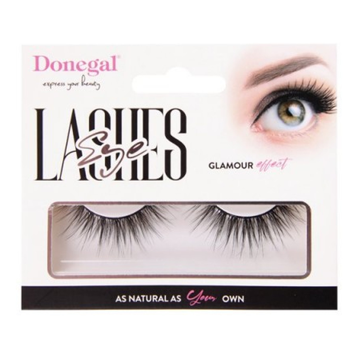 Donegal Sztuczne Rzęsy na pasku Glamour Effect (4482)