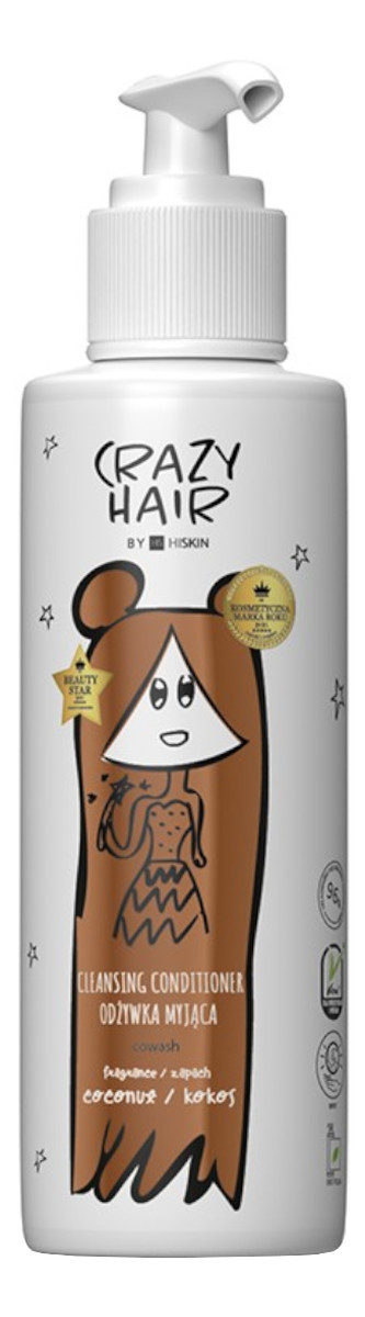 Hair Odżywka myjąca do włosów o zapachu kokosa